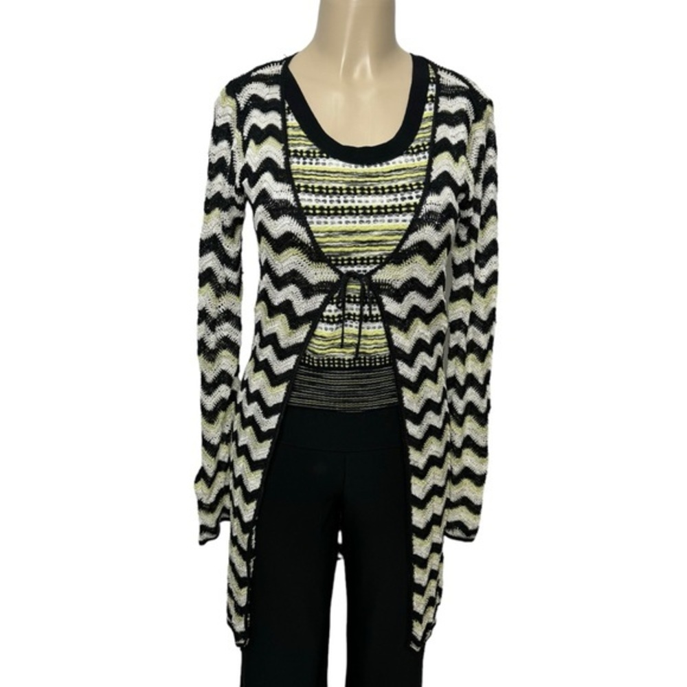 Missoni Cardigan Sweater Set Chevron 6/8